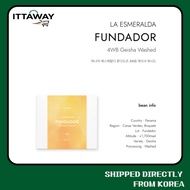 [Aery] Coffee Panama La Esmeralda Fundador 4WB Geisha Washed 50g | Light Roast Specialty Whole Bean 