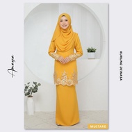 Habibi Boutique | Kurung Moden Amayra Mustard