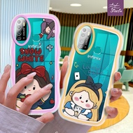 Chibi Snow White Apple Casing ph Odd Shape for for Infinix Hot 12/I/Play 11/S/NFC 10 Play 9 Play 8 Note 11 10 Pro 8 Smart 7 6 5 4 Zero 4G/5G soft case Cute Girl Cool plastic Phones