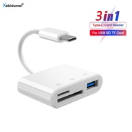 HW Type C Reader SD TF Memory Reader OTG Adapter High Speed Data Transformer for M.ac S.amsung MIHW