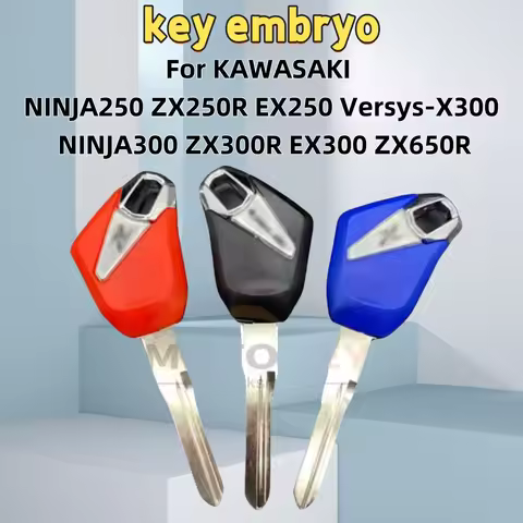 For KAWASAKI NINJA250 ZX250R EX250 Versys-X300 NINJA300 ZX300R EX300 ZX650RNew Blank Key Motorcycle 