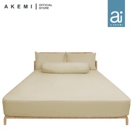 ai by AKEMI Colourkissed Collection Fitted Sheet Set | 100% MicroXT 700TC (King)