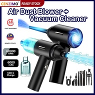 Cordless Air Dust Blower 3-in-1 Cordless Vacuum Cleaner Wireless Air Duster Rechargeable Mini Air Bl