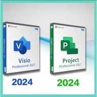 Genuine Microsoft Visio Project 2024 Professional
