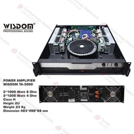 (PROMO) POWER WISDOM TA3000 TA 3000 POWER AMPLIFIER