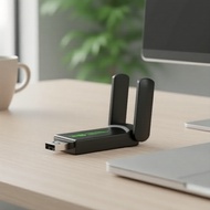 650Mbps USB 2.4G/5GHz WiFi 5 Adapter, Realtek RTL8811, No Drivers Needed  650Mbps USB 2.4G/5GHz WiFi