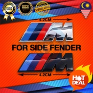 BMW M Emblem Badge Fender for BMW E46 E39 E90 E36 E60 E34 E30 F30 F10 F15 E53 E38 X5 E53 X6 X1 X3 M3