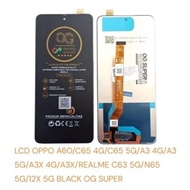 LCD TOUCHSCREEN OPPO A60/C65 4G/C65 5G/A3 4G/A3 5G/A3X 4G/A3X/REALME C63 5G/N65 5G/12X 5G BLACK OG S