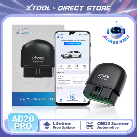 XTOOL Advancer AD20Pro Bluetooth OBD2 Scanner Auto 2026 AI-Assistant Full System Diagnostic Tools Oi