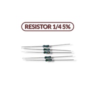 Resistor 1/4W 5% Carbon Film Various Ohm Values Electronic Components