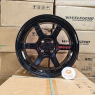 [4PCS] New Sport Rim 16inch AOW🇹🇭TE37 16X7JJ ET40 4H100 Black