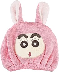 Tees Factory Crayon Shin-chan Hair Cap, Henshin Shin-chan/Rabbit Size: Approx. 7.9 x 8.7 inches (200