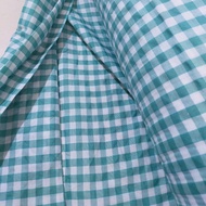 [1 m] Bahan Kain Katun Polyester PE Meteran Motif Kotak-Kotak Untuk Baju Couple Keluarga Nadia Busana