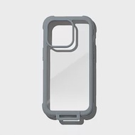 bitplay Wander Case 隨行殼 iPhone14 Plus-6.7吋 透明背蓋軍規防摔手機殼附風格貼紙 霧灰藍