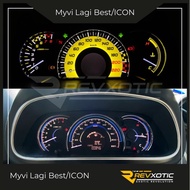 Papan Panel Meter Custom Perodua MYVI GEN-2 Gen2 Lagi Best ICON