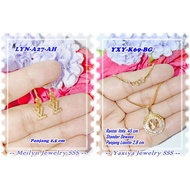 18K Gold Plated Accessories SET044067 Original Brand Gold