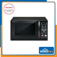 SHARP Microwave Oven R207EK W44xD36xH25.9CM 20L 800W Black