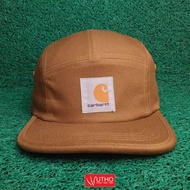 topi 5 panel carhartt brown 