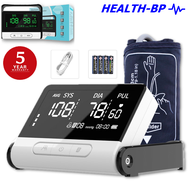 5 Years Warranty BP Monitor Digital With Charger Original Electronic Blood Pressure Monitor Digital Automatic Upper Arm Blood Pressure Monitor Health Care for Family