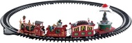 Lemax North Pole Railway, 26.18 in L X 44.49 in W X 5.91 in H, Polyresin Plastic Blend