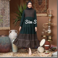 Lateefa Dress Emerald size S by Heaven Lights - Lateefa Dress Heaven Lights