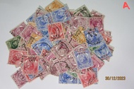 Setem Stamps MALAYA Mix BMA x100 pieces used very fine Collection