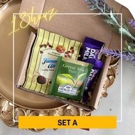 Mini Snack Gift Set/ Mini Gift Box/ Mini Famous Amous Cookies Gift Box/ Teachers Day Gift Set/ Wedding Door Gift