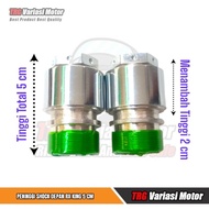 Peninggi Shock Depan RX King Panjang Total 5 cm Tinggi 2 cm