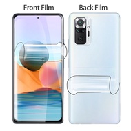 Front / Back HD Matte Hydrogel Film for Xiaomi Mi 10 11 Lite/Pro/Ultra 10T 11T Pro Mi10 Mi11 Lite 5G Mi10T Mi11T Pro Screen Protector Fingerprint Unlock