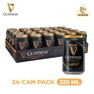 Guinness Foreign Extra Stout Premium Beer Can 5.5% Alcohol (24 x 320ml)