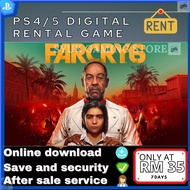 [PS4/5 game]Far Cry 6/Rental Game/Genuine Activation/Playstation/7 Days