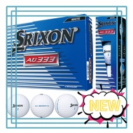 DUNLOP Golf Balls SRIXON AD333 2018 Model 1 dozen (12 balls) Passion Yellow