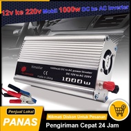 12v DC ke 220v AC Rumah Tangga Mobil Mobil Power Inverters 1000W DC ke AC Kipas Inverter Sumber Peng