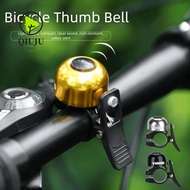 QIUJU Cycling Handlebar Bell Ring, Alarm Sound Warning Function Bicycle Electronic Horn, Creative Ac