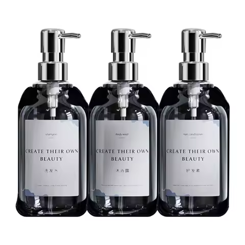 Hotel Hotel Soap Dispenser Wall-mounted Shampoo Shower Gel Sub-bottling Wholesale Hotel Pressing Soa
