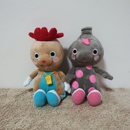 Otosan to Issho // "Shuchu" And "Poppo" Dolls (Sold In Pairs) Size 20 cm.