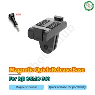 Magnetic Quick Release Base For DJI OSMO 360 Magnetic Adapter DJI osmo 360 Panoramic Camera Accessor