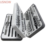 USNOW Screwdriver Set, 66-In-1 Multifunctional Tool Set, Screwdriver Bit Set Ergonomic Handle Precis