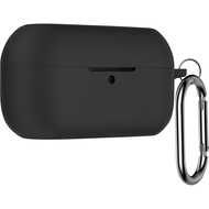 Silicone Case for Technics EAH-AZ100, Soft Flexible Scratch Resistant Cover with Carabiner