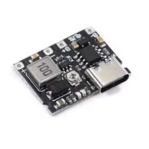1-10pcs Lithium Li-ion 18650 3.7V 4.2V Battery Charger Board DC-DC Step Up Boost Module TP4056 DIY K