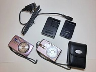 Panasonic Lumix (功能正常） ，Olympic(功能有問題） 數碼相機連充電器