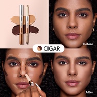 SHEGLAM Fine Line 2-In-1 Nose Contour Highlighter Pen Stick Non-Greasy Long Lasting Natural Multi-Us