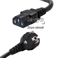 Kabel Power CPU Listrik / Printer / Laptop / PSU to Monitor / Power Monitor / Rice Cooker / HITAM