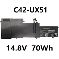 C42-UX51 14.8V 70Wh Laptop Battery For ASUS ZenBook UX51 UX51V UX51VZ U500VZ Series