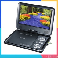 🌟全新行貨🌟SUPER - PDVD-09 便攜式DVD機 9吋 手提影碟播放機 AV輸入 支援MP3 USB TF卡 多區域光碟解碼