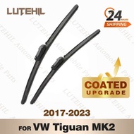 Silicone Front Wiper Set For VW Tiguan MK2 2017 - 2023 2018 2019 2020 2021 2022 coated windshield wi