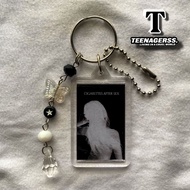 GANTUNGAN Beads Keychain Bag CAS Baby Blue Movie Keychain Bag Beads Aesthetic Jewelry Charm