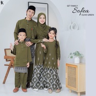 KURUNG SOFEA OLIVE GREEN | Sedondon Raya | Baju Raya 2023 | Sedondon Family | Sedondon Ibu Anak | Se