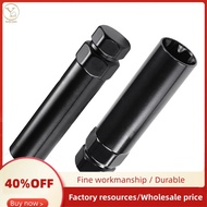 7 Spline Lug Nut Key 6 Spline Lug Nut Socket Removal Tool, 2 PCS Dual Hex Drive Aftermarket Wheel Lo