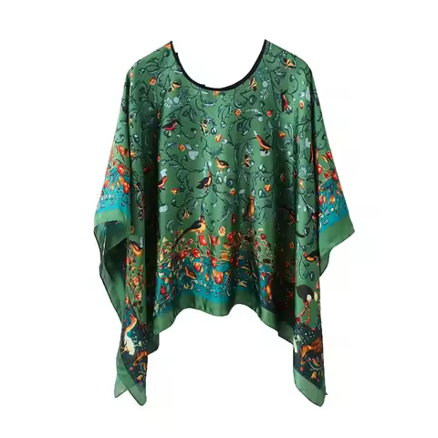 New Fashion Print Chiffon Women Shawl Various Styles Thin Beach Cape Cardigan Shawl